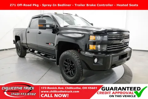 Black 2017 Chevrolet Silverado 2500HD LT for sale in Chillicothe, OH