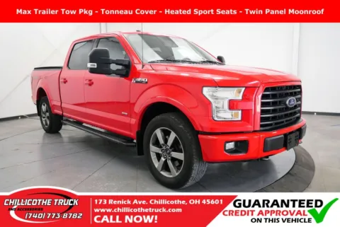 Red 2016 Ford F-150 XLT for sale in Chillicothe, OH
