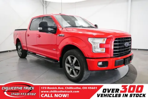 Red 2016 Ford F-150 XLT for sale in Chillicothe, OH