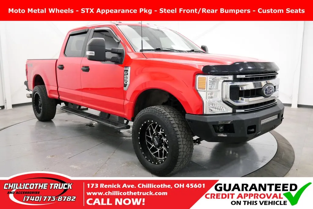Red 2022 Ford F-250SD XL for sale in Chillicothe, OH