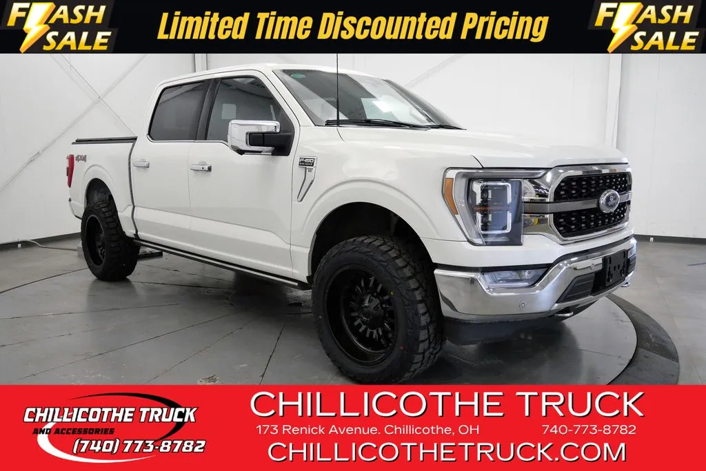 White 2023 Ford F-150 King Ranch for sale in Chillicothe, OH
