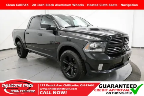 Black 2016 Ram 1500 Sport for sale in Chillicothe, OH