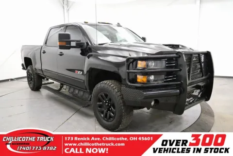 Black 2018 Chevrolet Silverado 2500HD LTZ for sale in Chillicothe, OH