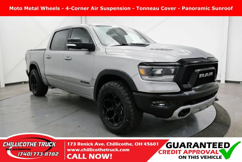 Silver 2019 Ram 1500 Rebel for sale in Chillicothe, OH