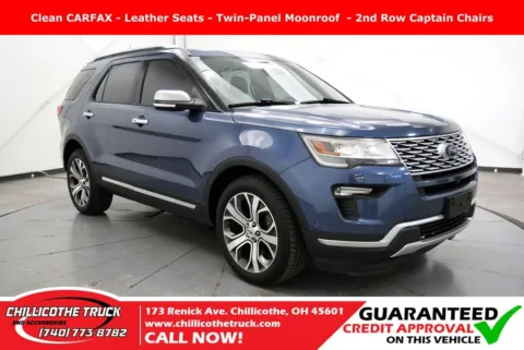 Blue 2019 Ford Explorer Platinum for sale in Chillicothe, OH
