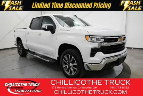 White 2024 Chevrolet Silverado 1500 LT for sale in Chillicothe, OH