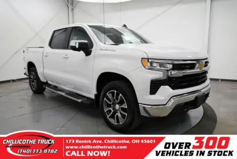 White 2024 Chevrolet Silverado 1500 LT for sale in Chillicothe, OH