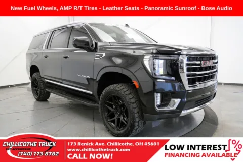 Black 2023 GMC Yukon XL SLT for sale in Chillicothe, OH