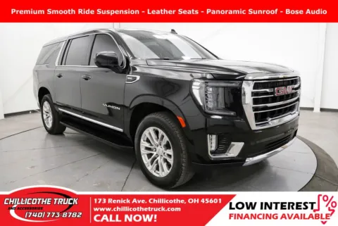Black 2023 GMC Yukon XL SLT for sale in Chillicothe, OH