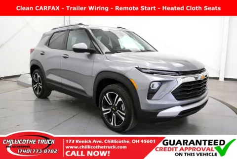 Gray 2026 Chevrolet TrailBlazer LT for sale in Chillicothe, OH