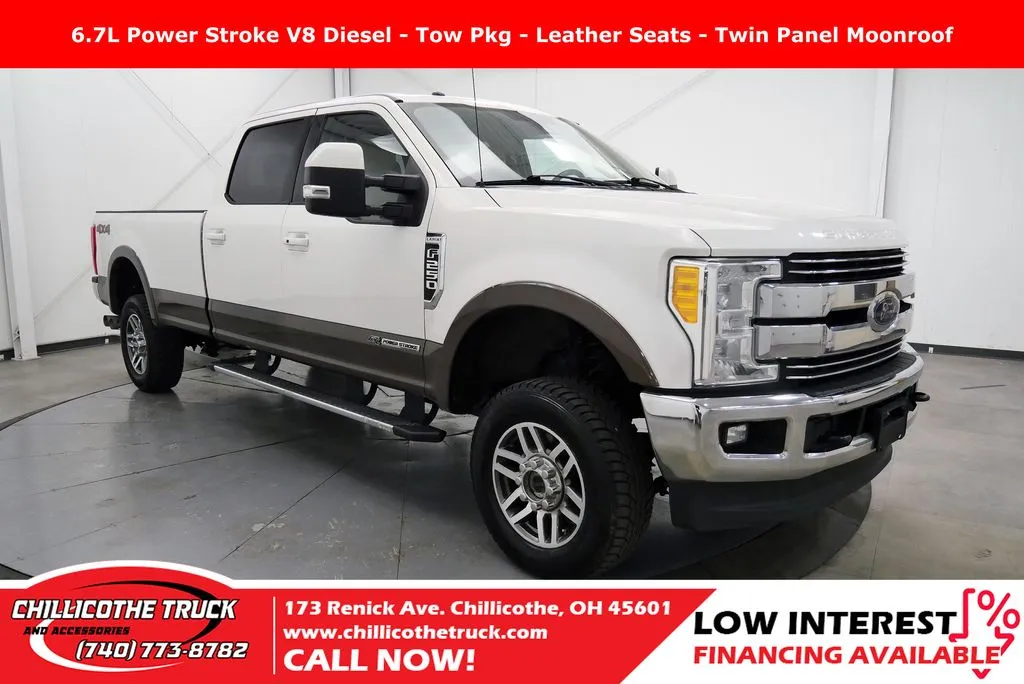 White 2017 Ford F-250SD Lariat for sale in Chillicothe, OH