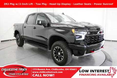 Black 2022 Chevrolet Silverado 1500 ZR2 for sale in Chillicothe, OH