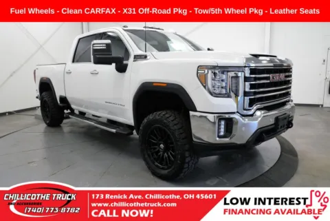 White 2021 GMC Sierra 2500HD SLT for sale in Chillicothe, OH