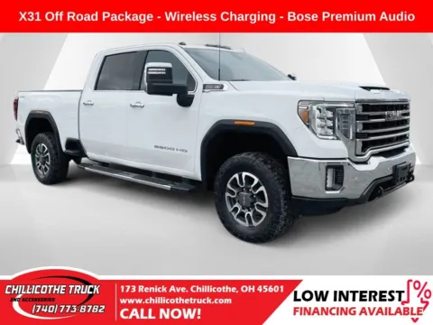 White 2021 GMC Sierra 2500HD SLT for sale in Chillicothe, OH
