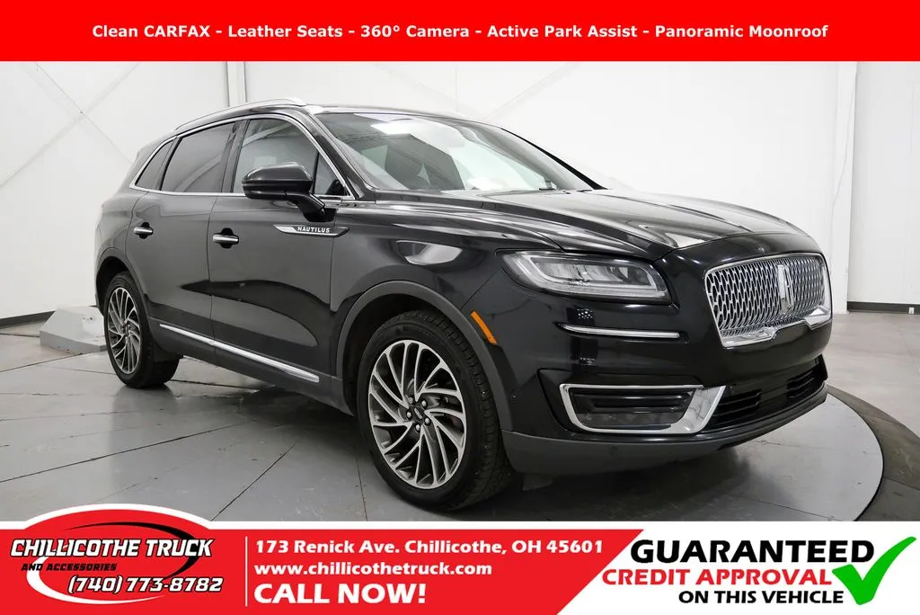 Black 2020 Lincoln Nautilus Reserve for sale in Chillicothe, OH