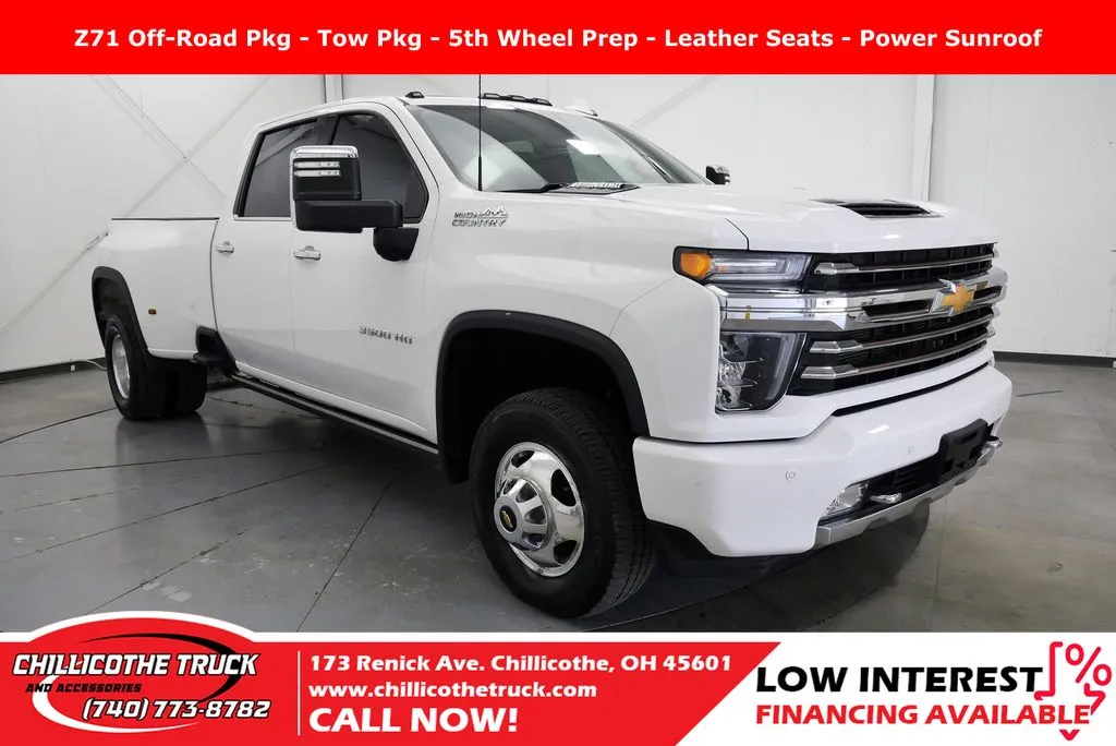 White 2021 Chevrolet Silverado 3500HD High Country for sale in Chillicothe, OH
