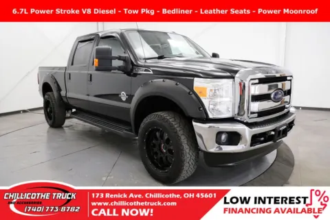 Black 2016 Ford F-350SD Lariat for sale in Chillicothe, OH