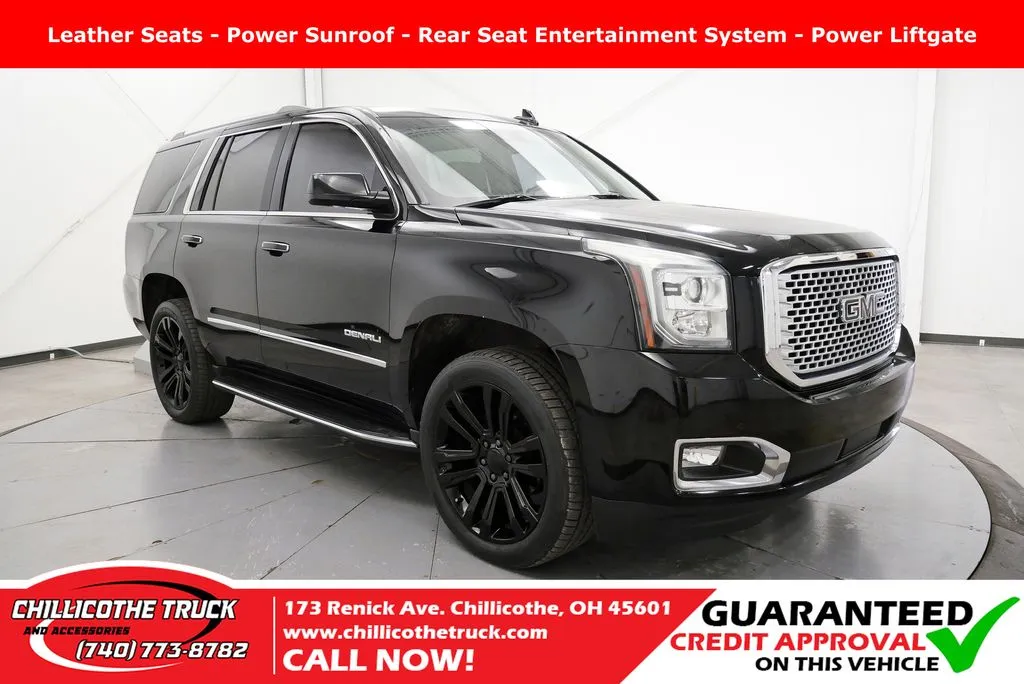 Black 2016 GMC Yukon Denali for sale in Chillicothe, OH