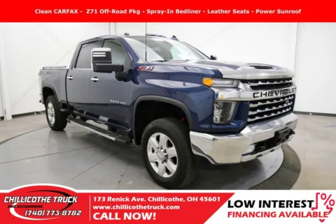 Blue 2020 Chevrolet Silverado 2500HD LTZ for sale in Chillicothe, OH