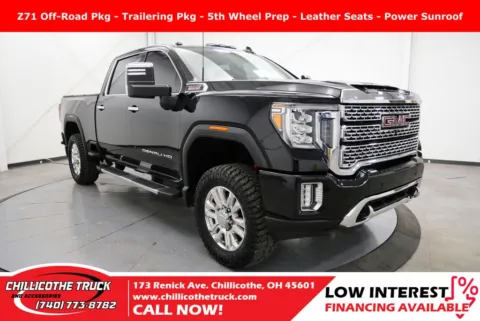 Black 2021 GMC Sierra 2500HD Denali for sale in Chillicothe, OH
