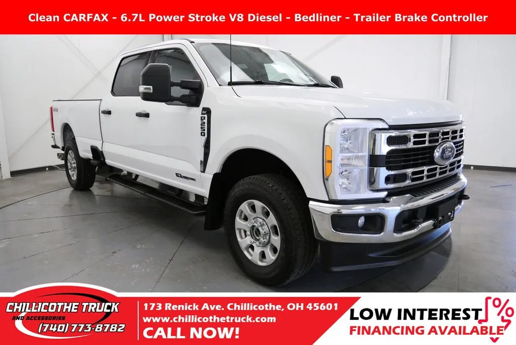 White 2023 Ford F-250SD XLT for sale in Chillicothe, OH