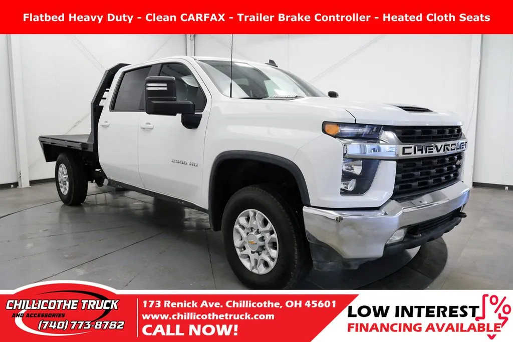 White 2022 Chevrolet Silverado 2500HD LT for sale in Chillicothe, OH