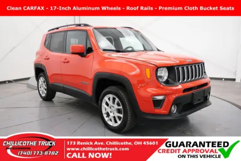 Orange 2021 Jeep Renegade Latitude for sale in Chillicothe, OH
