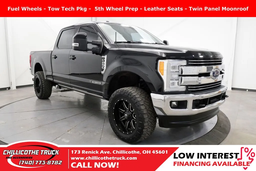 Black 2018 Ford F-250SD Lariat for sale in Chillicothe, OH