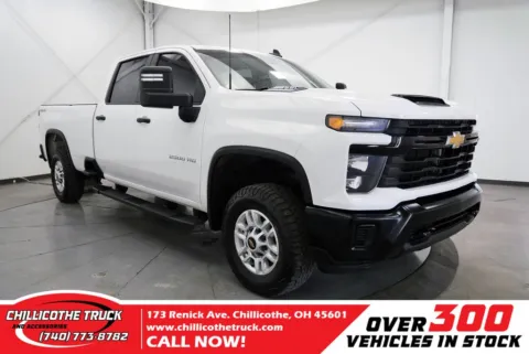 White 2024 Chevrolet Silverado 2500HD Work Truck for sale in Chillicothe, OH
