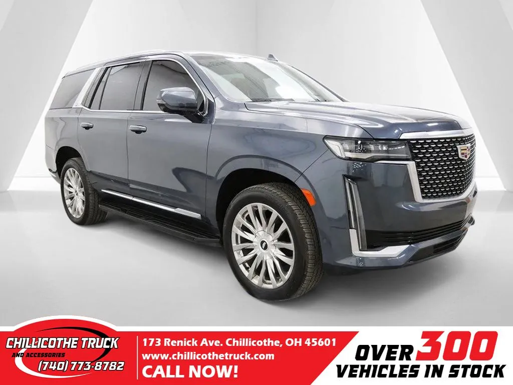 Gray 2021 Cadillac Escalade Premium Luxury for sale in Chillicothe, OH
