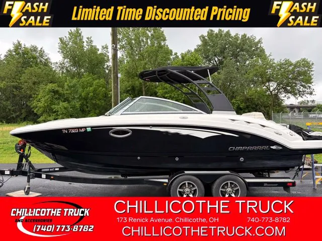 White 2018 Chaparral 244 for sale in Chillicothe, OH
