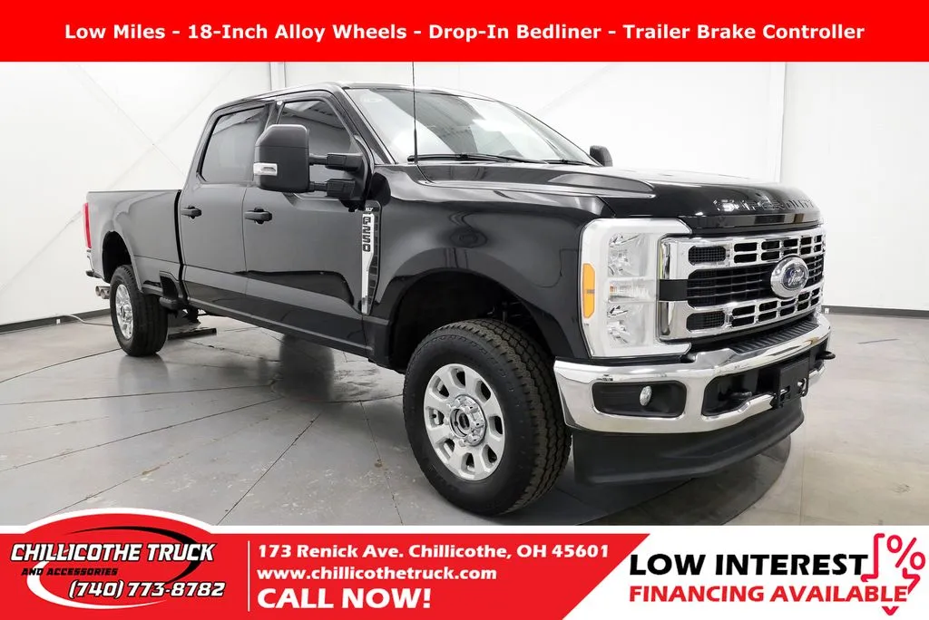 Black 2023 Ford F-250SD XLT for sale in Chillicothe, OH