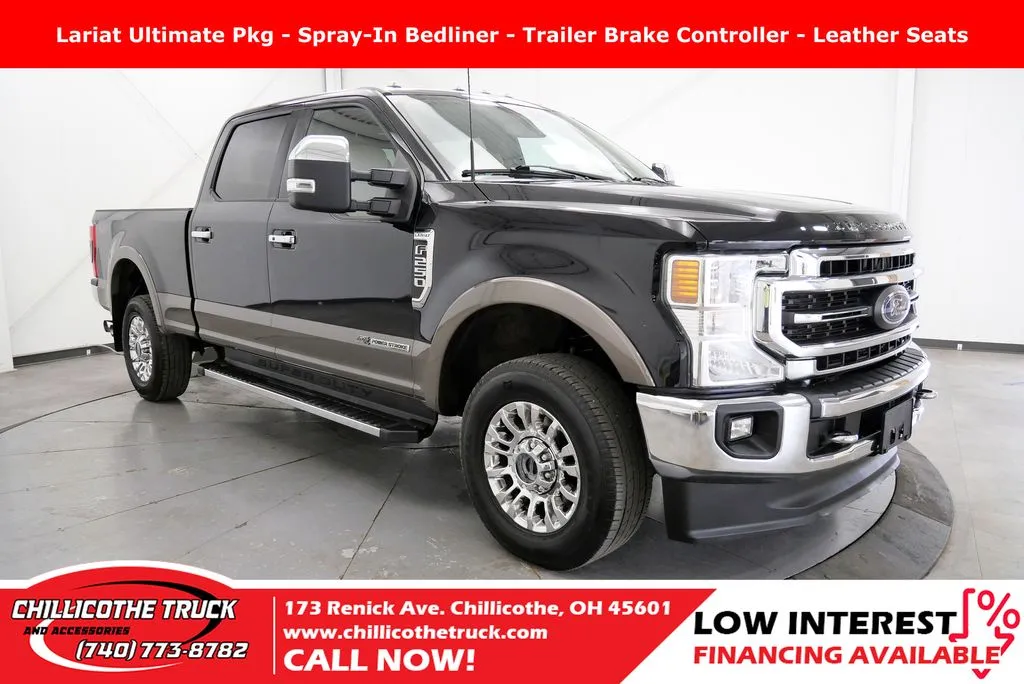 Black 2022 Ford F-250SD Lariat for sale in Chillicothe, OH