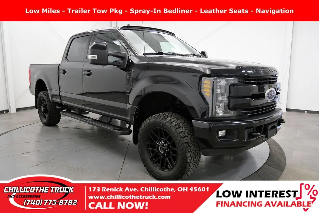 Black 2019 Ford F-350SD Lariat for sale in Chillicothe, OH