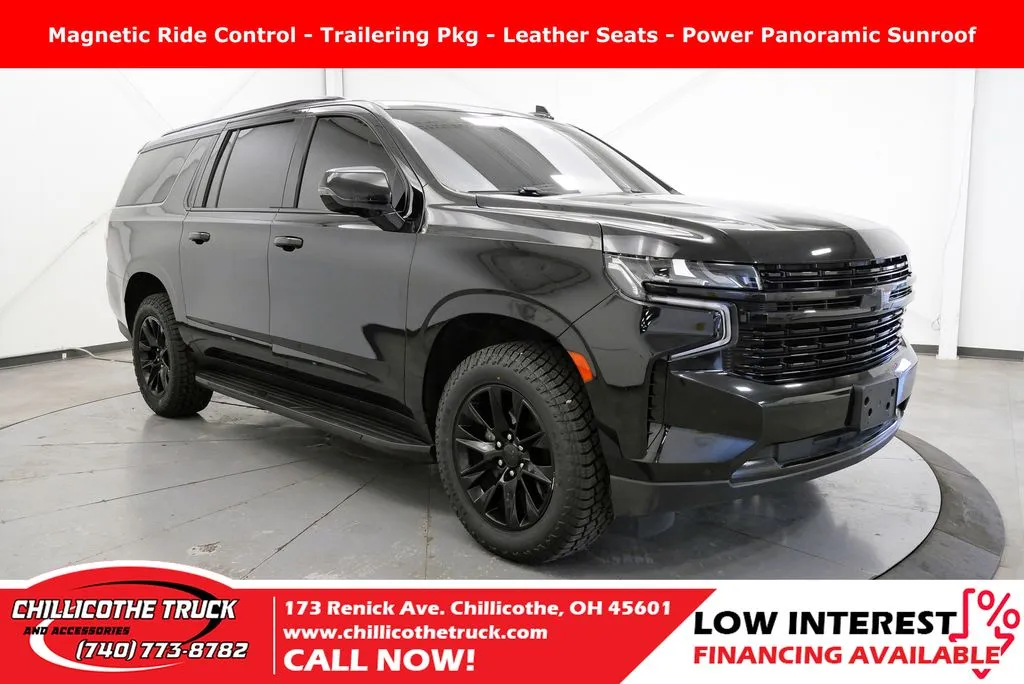 Black 2023 Chevrolet Suburban Premier for sale in Chillicothe, OH