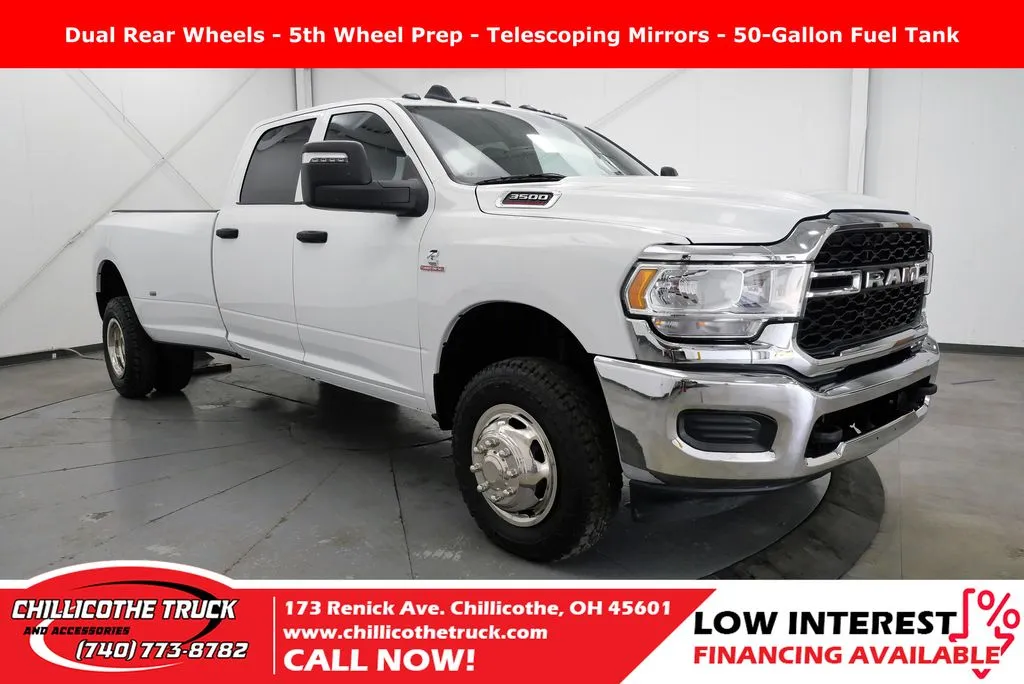 White 2023 Ram 3500 Tradesman for sale in Chillicothe, OH