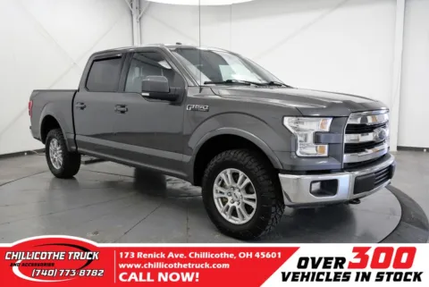 Gray 2016 Ford F-150 Lariat for sale in Chillicothe, OH