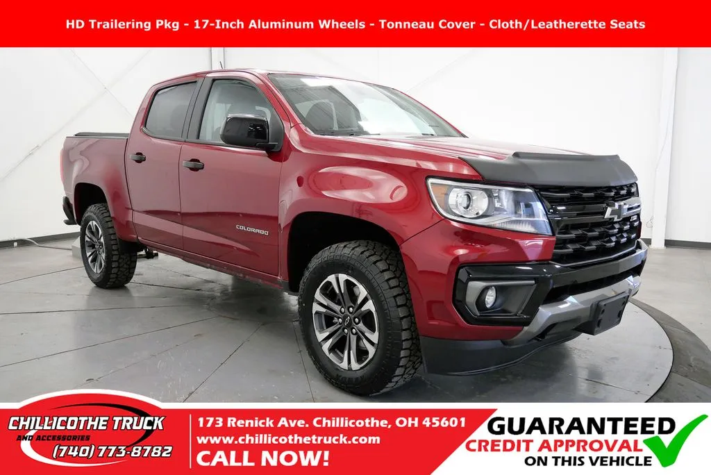 Red 2022 Chevrolet Colorado Z71 for sale in Chillicothe, OH