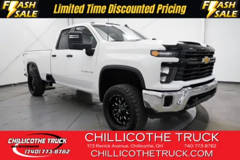 White 2025 Chevrolet Silverado 2500 HD Work Truck for sale in Chillicothe, OH