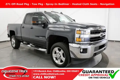 Gray 2018 Chevrolet Silverado 2500HD LT for sale in Chillicothe, OH