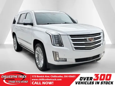 White 2020 Cadillac Escalade Platinum Edition for sale in Chillicothe, OH