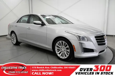 Silver 2016 Cadillac CTS 2.0L Turbo Luxury for sale in Chillicothe, OH