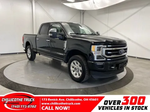 Black 2021 Ford F-250SD Platinum for sale in Chillicothe, OH