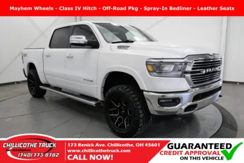 White 2022 Ram 1500 Laramie for sale in Chillicothe, OH