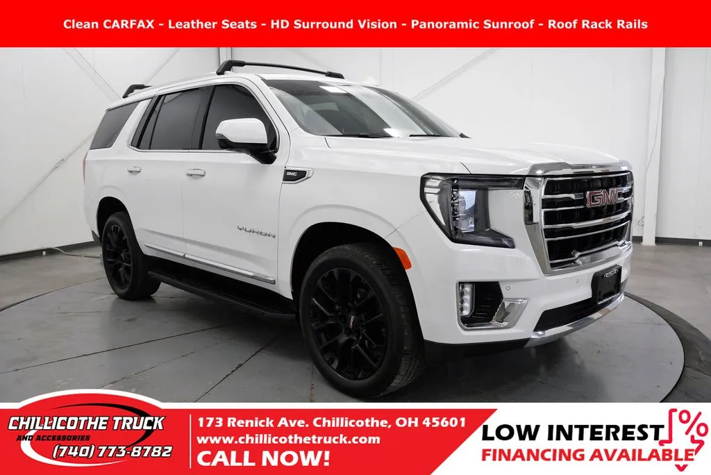 White 2022 GMC Yukon SLT for sale in Chillicothe, OH