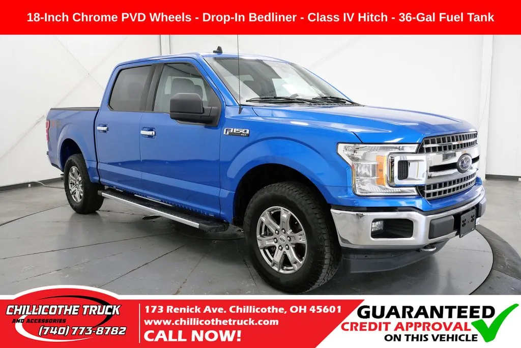 Blue 2020 Ford F-150 XLT for sale in Chillicothe, OH