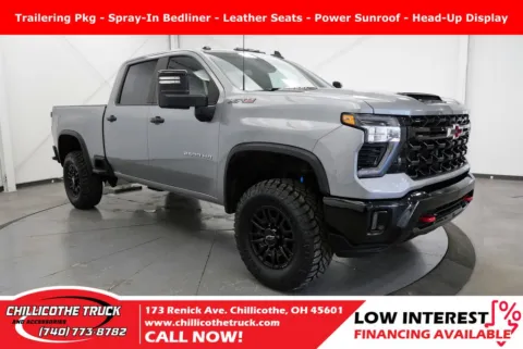 Gray 2024 Chevrolet Silverado 2500HD ZR2 for sale in Chillicothe, OH