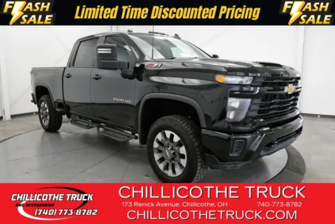 Black 2024 Chevrolet Silverado 2500HD Custom for sale in Chillicothe, OH