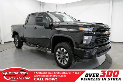 Black 2024 Chevrolet Silverado 2500HD Custom for sale in Chillicothe, OH