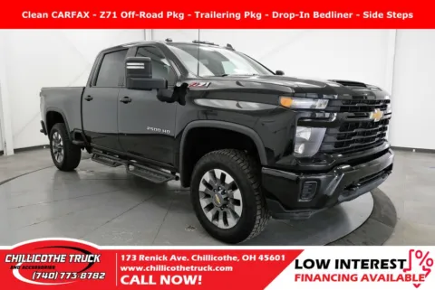 Black 2024 Chevrolet Silverado 2500HD Custom for sale in Chillicothe, OH